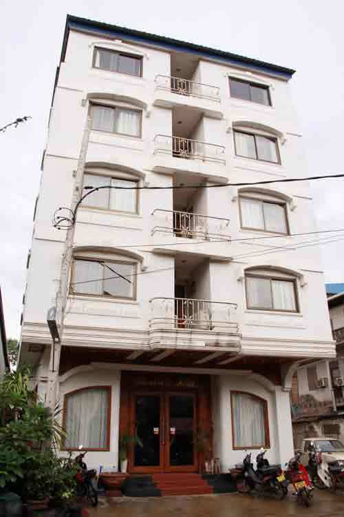 Vansana Riverside Hotel Vientiane Exterior foto